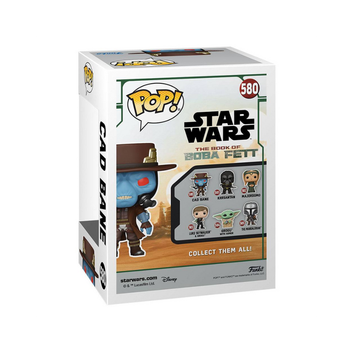 Star Wars Le Livre de Boba Fett - Figurine POP N° 580 - Cad Bane