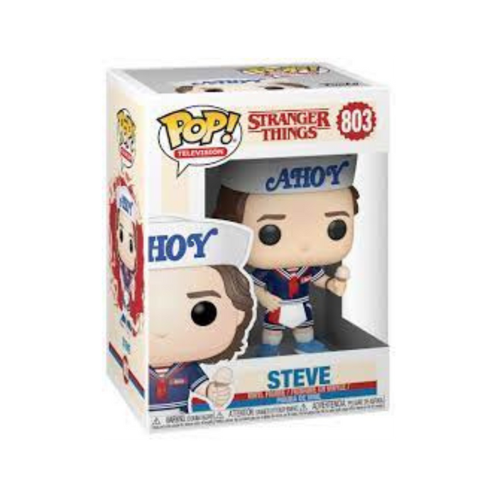 Stranger Things - Figurine POP N° 803 - Steve avec glace