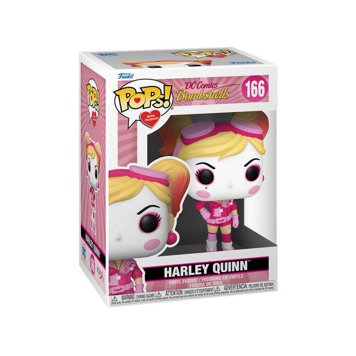 DC Comics Breast Cancer Awareness - Figurine POP N° 166 - Bombshell Harley Quinn