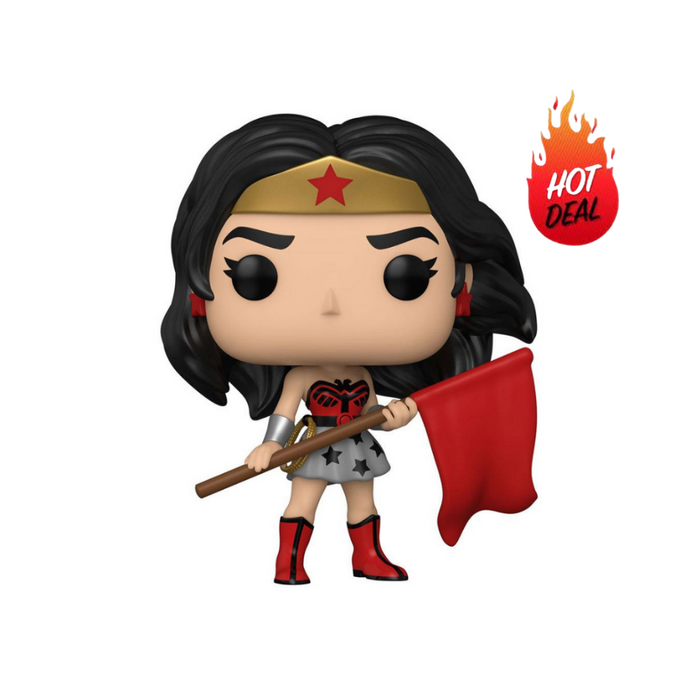 DC Comics WW 80th - Figurine POP N° 392 - Wonder Woman Superman Red Son