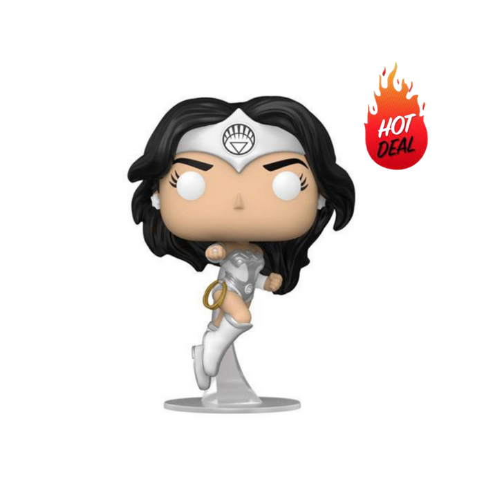 DC Comics WW 80th - Figurine POP N° 423 - Wonder Woman White Lantern