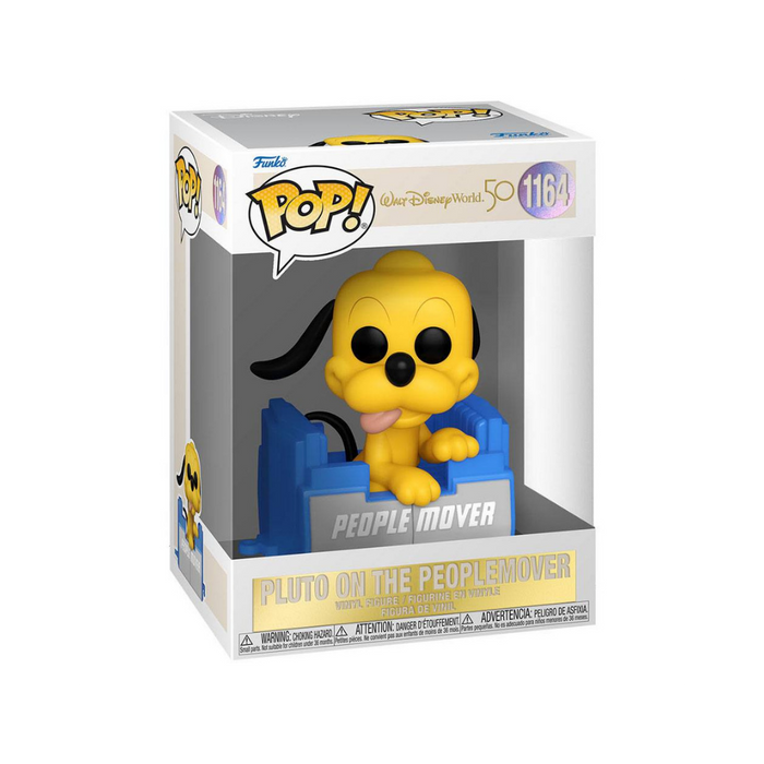 Disney 50e anniversaire - Figurine POP N° 1164 - Pluto sur People Mover