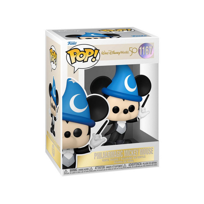 Disney 50e anniversaire - Figurine POP N° 1167 - Philharmagic Mickey Mouse