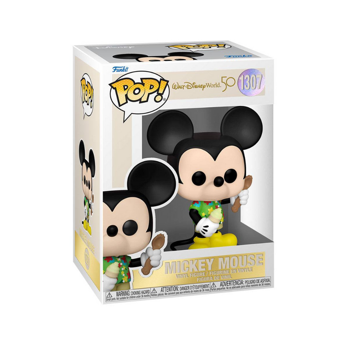 Disney 50e anniversaire - Figurine POP N° 1307 - Aloha Mickey Mouse