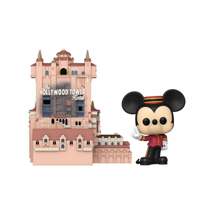 Disney 50e anniversaire - Figurine POP Town N° 31 - Mickey The Hollywood Tower Hotel