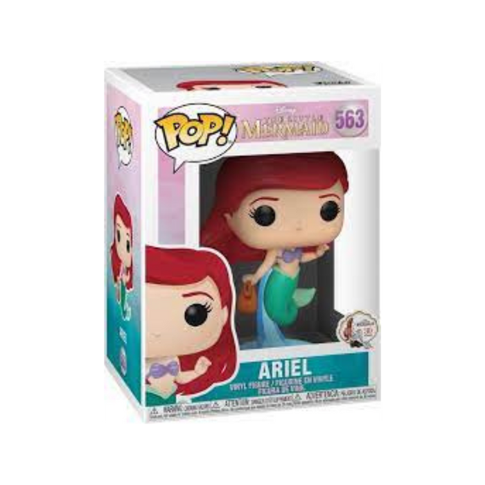 Disney La Petite Sirène - Figurine POP N° 563 - Ariel avec un sac