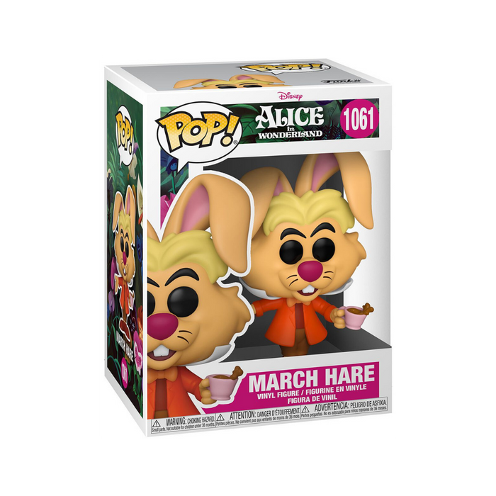 Disney Alice au Pays des Merveilles - Figurine POP N° 1061- March Hare / Lièvre de Mars