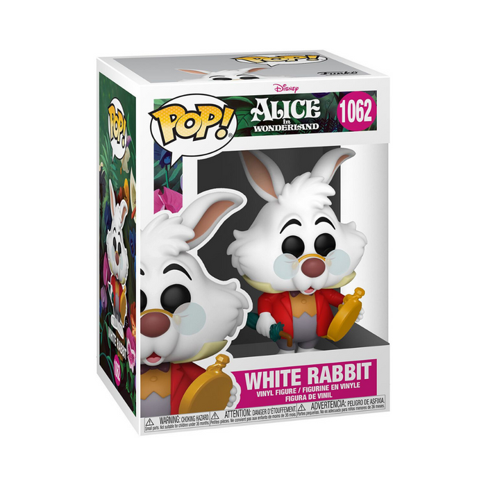 Disney Alice au Pays des Merveilles - Figurine POP N° 1062 - Lapin blanc avec montre / White rabbit