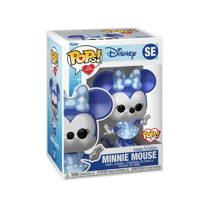 Disney Make a Wish 2022 - Figurine POP - Minnie Mouse Metallic