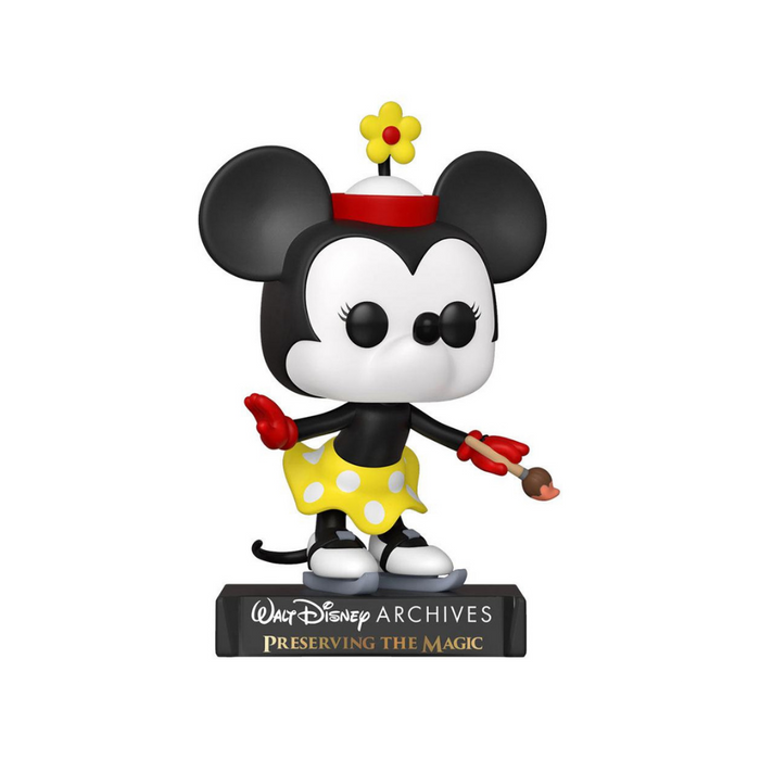 Disney Minnie Mouse - Figurine POP N° 1109 - Minnie sur glace 1935