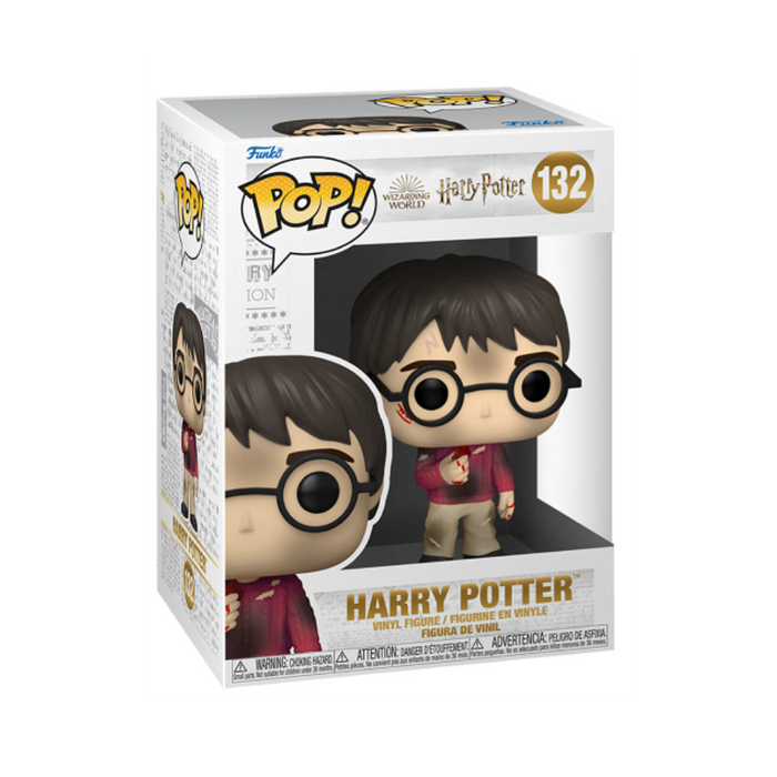 Harry Potter Anniversary - Figurine POP N° 132 - Harry avec La Pierre Philosophale