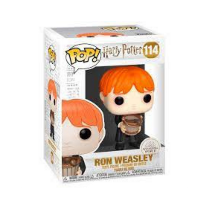 Harry Potter - Figurine POP N° 114 - Ron Vomissant des Limaces avec seau