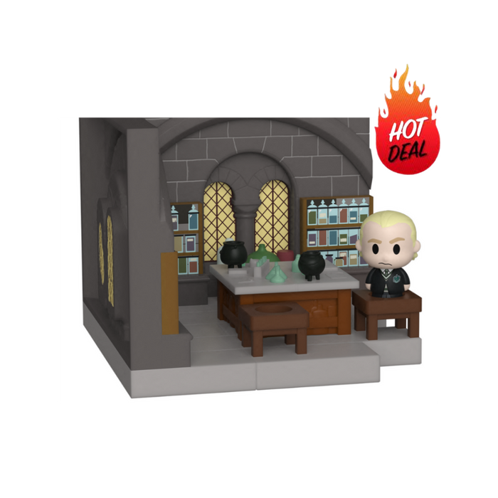 Harry Potter - Figurine POP Mini Moments - Draco Malfoy au cours de potions