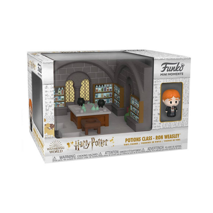 Harry Potter - Figurine POP Mini Moments - Ron Weasley au cours de potions