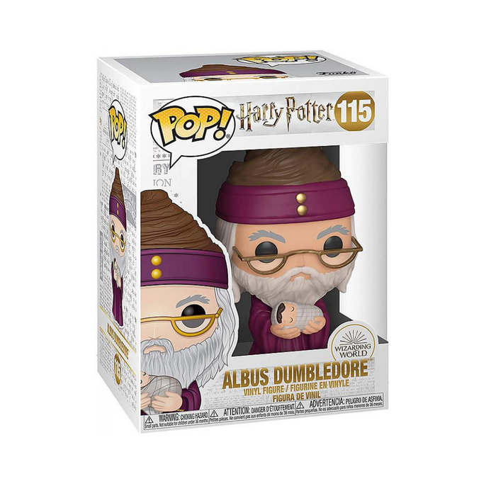 Harry Potter - Figurine POP N° 115 - Albus Dumbledore avec bébé Harry