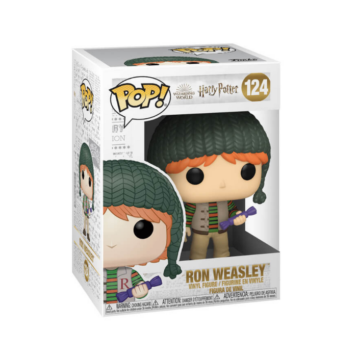 Harry Potter - Figurine POP N° 124 - Ron Weasley Noël