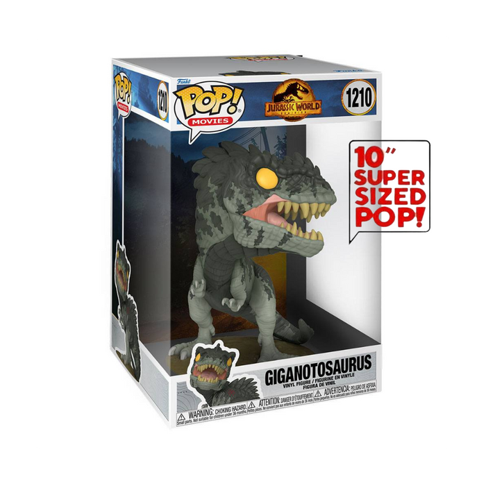 Jurassic World Dominion - Super Sized POP N° 1210 - Giganotosaurus