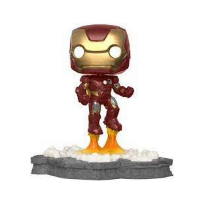 Marvel Avengers - Figurine Deluxe POP N° 584 - Iron Man au rassemblement des Avengers