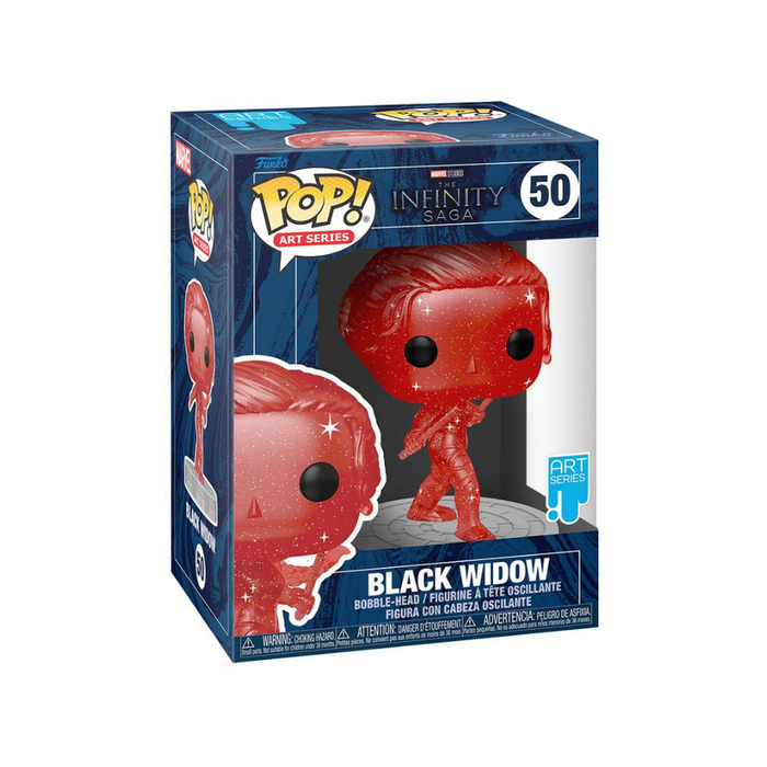 Marvel Infinity Saga Art Series - Figurine N° 50 - Black Widow Rouge