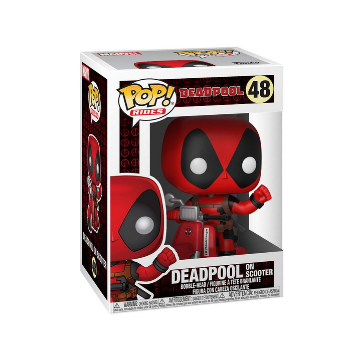 Marvel - Figurine POP N° 48 - Deadpool & Scooter