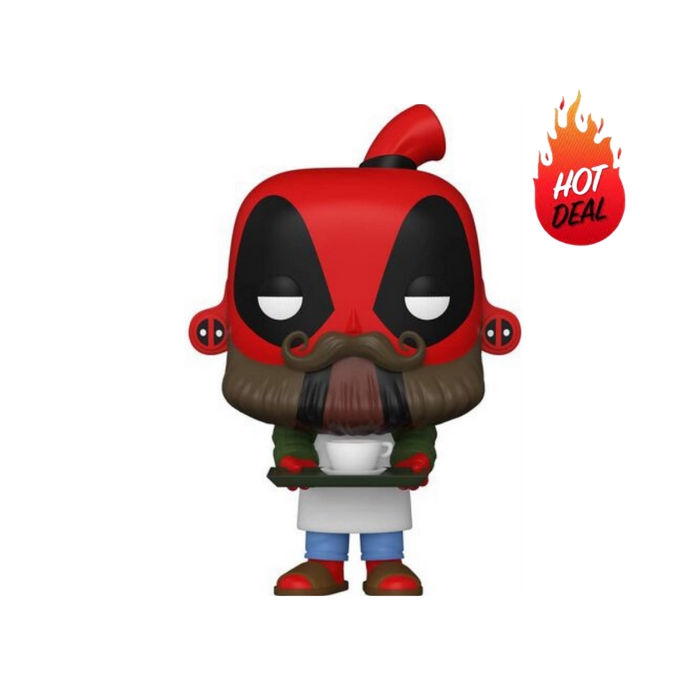 Marvel - Figurine POP N° 775 - Deadpool Barista