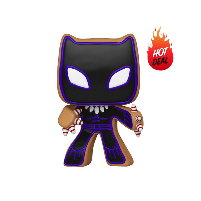Marvel Holiday - Figurine Pop N° 937 - Black Panther pain d'épices