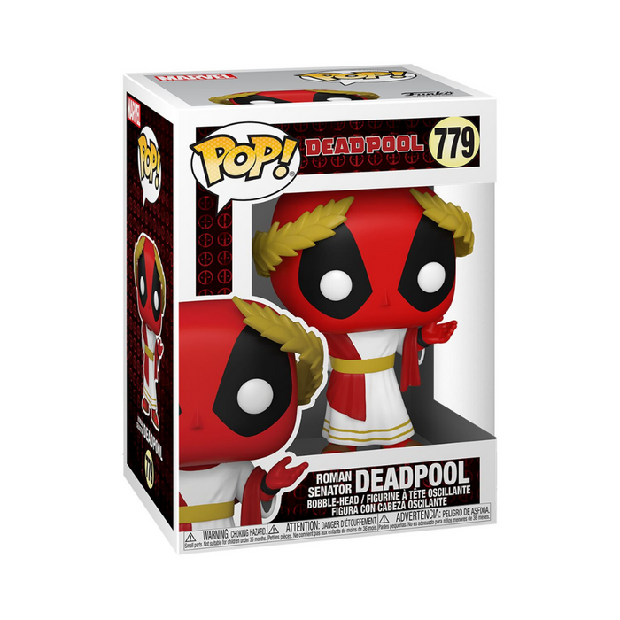 Marvel - Figurine POP N° 779 - Roman Senator Deadpool