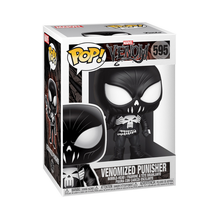 Marvel Venom - Figurine POP N° 595 - Punisher vénomisé