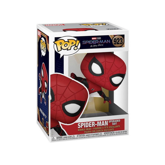 Marvel Spider-Man No Way Home - Figurine POP N° 923 - Spider-Man combinaison améliorée