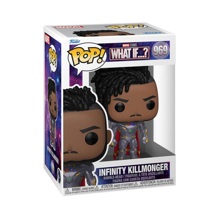 Marvel What If ...? - Figurine POP N° 969 - Infinity Killmonger