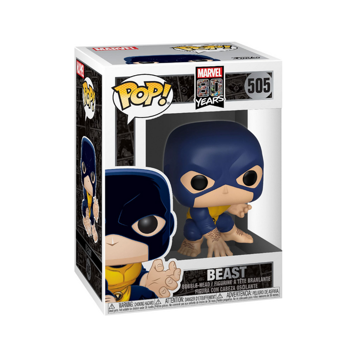 Marvel 80th X-Men - Figurine POP N° 505 - Beast