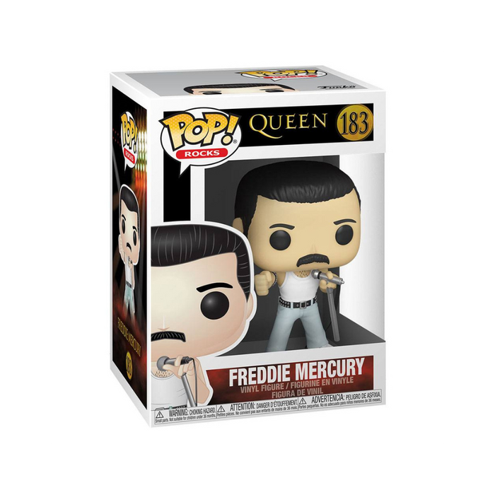 Queen - Figurine POP N° 183 - Freddie Mercury Radio Gaga