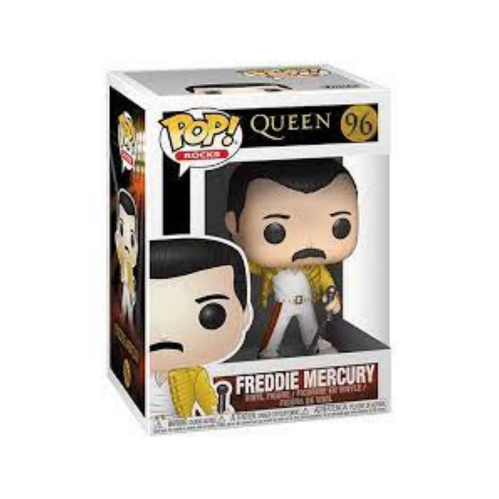 Queen - Figurine POP N° 96 - Freddie Mercury (Wembley 1986)