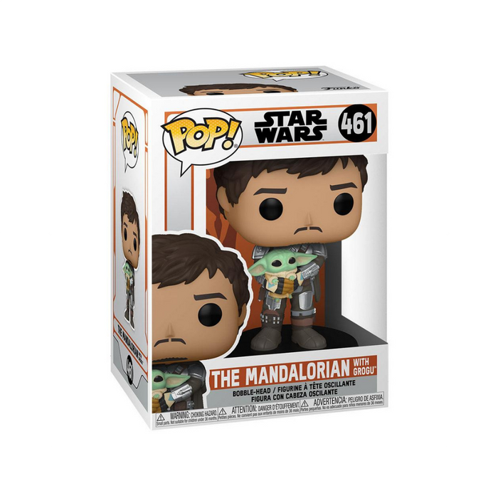 Star Wars Mandalorian - Figurine POP N° 461 - The Mandalorian & Grogu