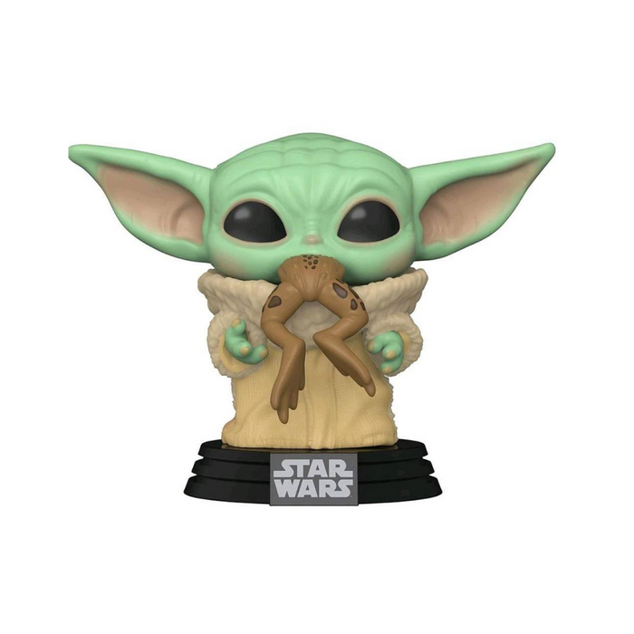 Star Wars Mandalorian - Figurine POP N° 379 - L'enfant avec grenouille
